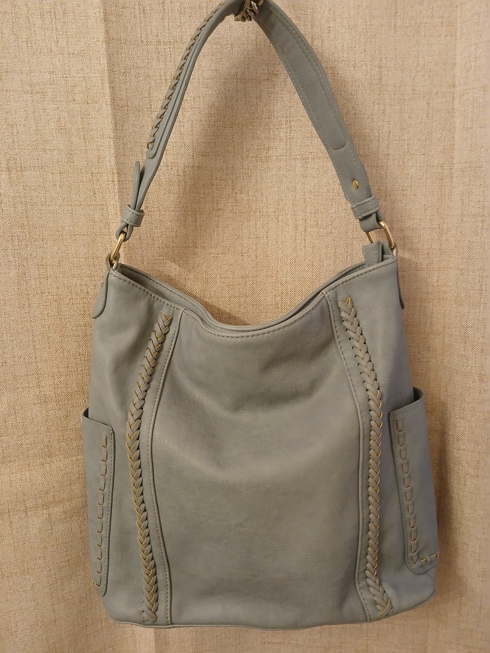 Antik Kraft Light Teal Shoulder Bag